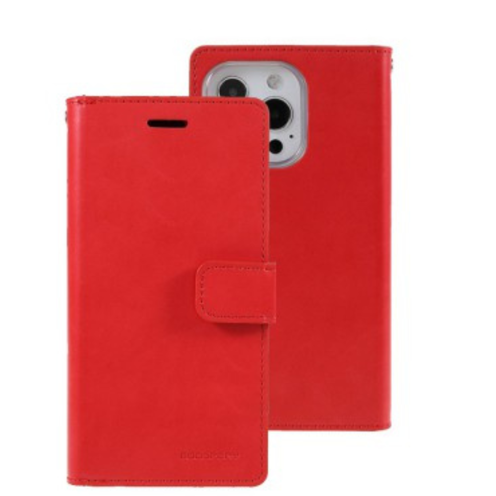 iPhone 13 Mini Compatible Case Cover With Premium Mansoor Diary - Red