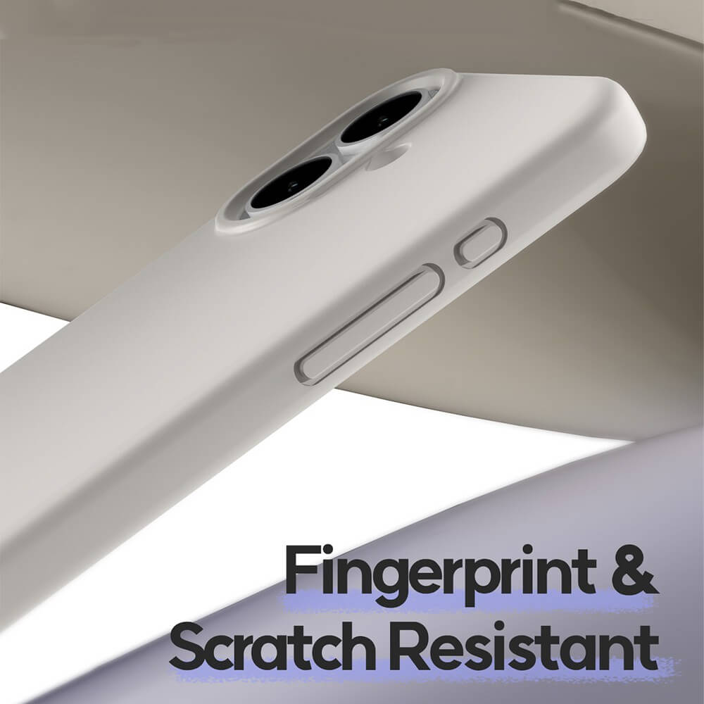 iPhone 17 Pro Max Silicone Case with Microfibre Lining – Purple