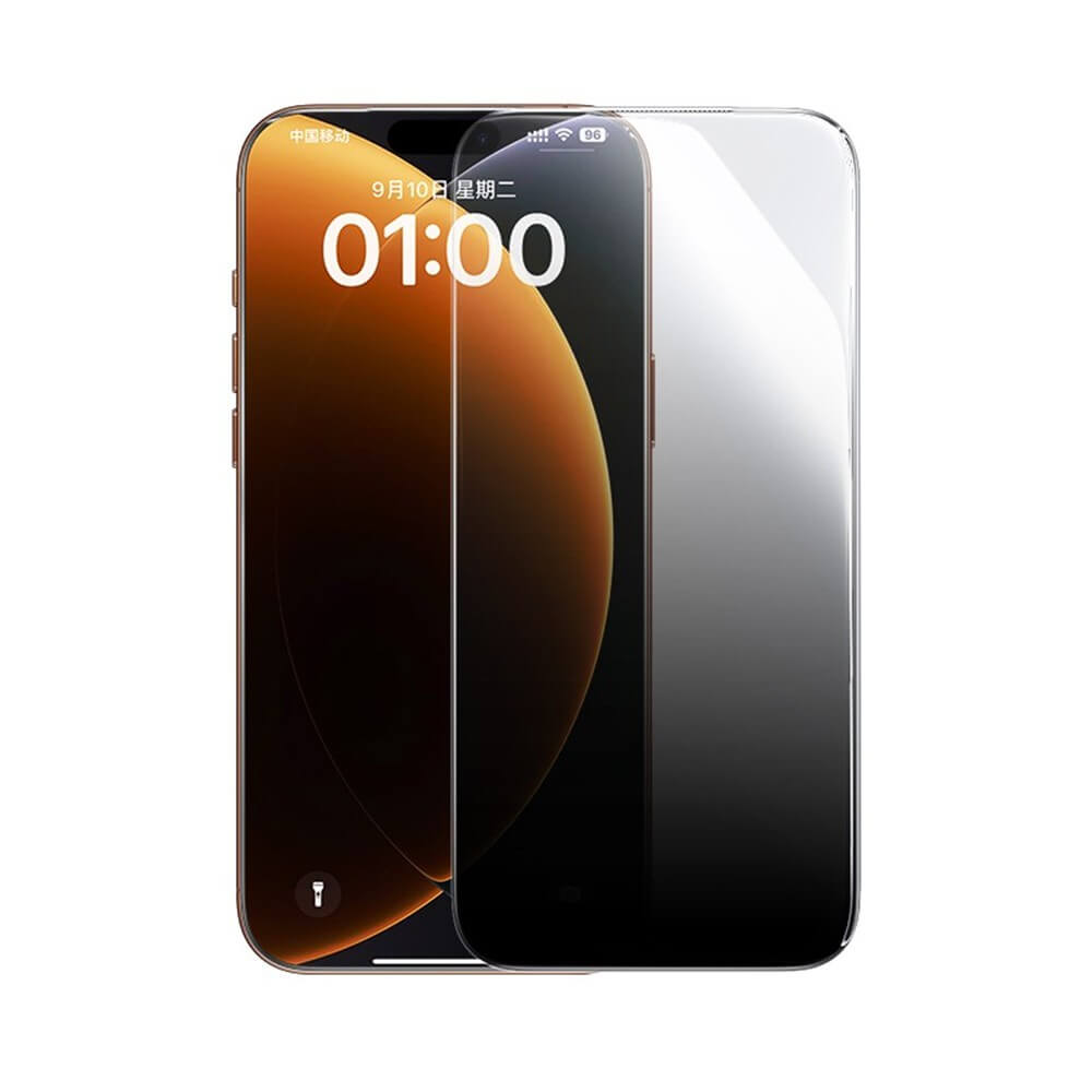 iPhone 17 Pro Max Premium Crystal Diamond Series Tempered Glass Screen Protector – Clear & Privacy with Dust-Free Chamber Easy Installer | Australian Stock