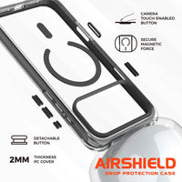 Thumbnail for iPhone 17 Pro Max White Shockproof MagSafe Compatible Case – Clear AirShield Drop Protection Australia