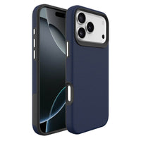 Thumbnail for Navy iPhone 17 Pro Max MagSafe rugged case front back side view | Australia ready phone cover