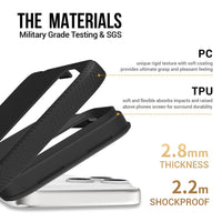 Thumbnail for iPhone 17 Pro Max Rugged Shockproof Case – MagSafe Compatible – Rose Gold