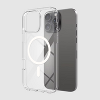 Thumbnail for iPhone 14 Plus High-Quality Transparent Case Cover - Acrylic + TPU Materials, MagSafe Compatible, Scratch & Bump Protection, Durable, Screen & Camera Lens Guard