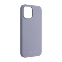 Thumbnail for iPhone 15 Pro Soft Silicone Case Cover: Durable, Shock-Proof, Drop-Proof, Smooth Silky Exterior - Lavender Grey