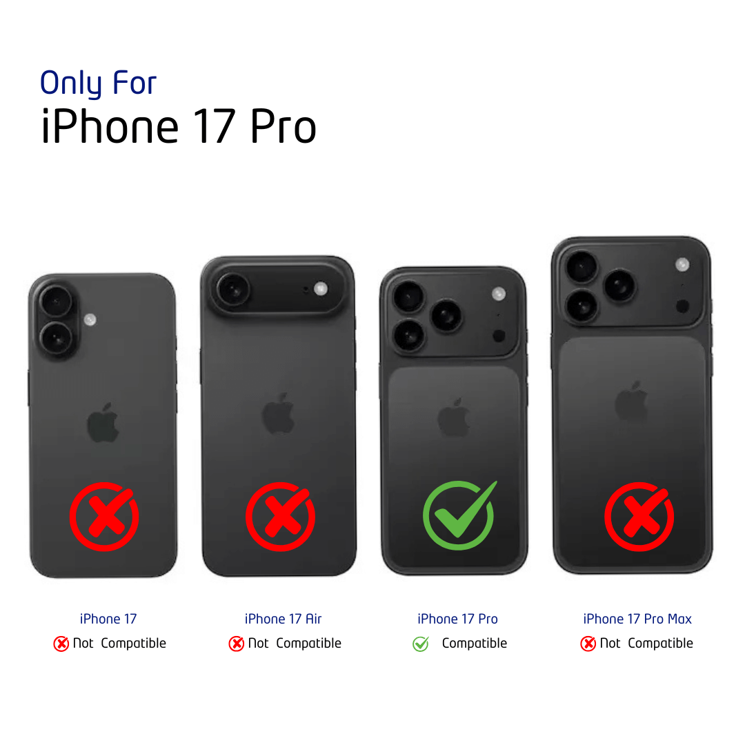 iPhone 17 Pro Compatible IP68 Waterproof Shockproof Case Cover with MagSafe Technology