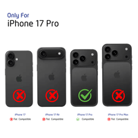 Thumbnail for iPhone 17 Pro Compatible IP68 Waterproof Shockproof Case Cover with MagSafe Technology