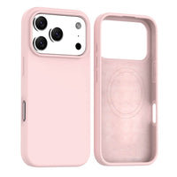 Thumbnail for iPhone 17 Pro Max Liquid Silicone MagSafe Case – Pink – Soft Microfibre Lining & Drop Protection