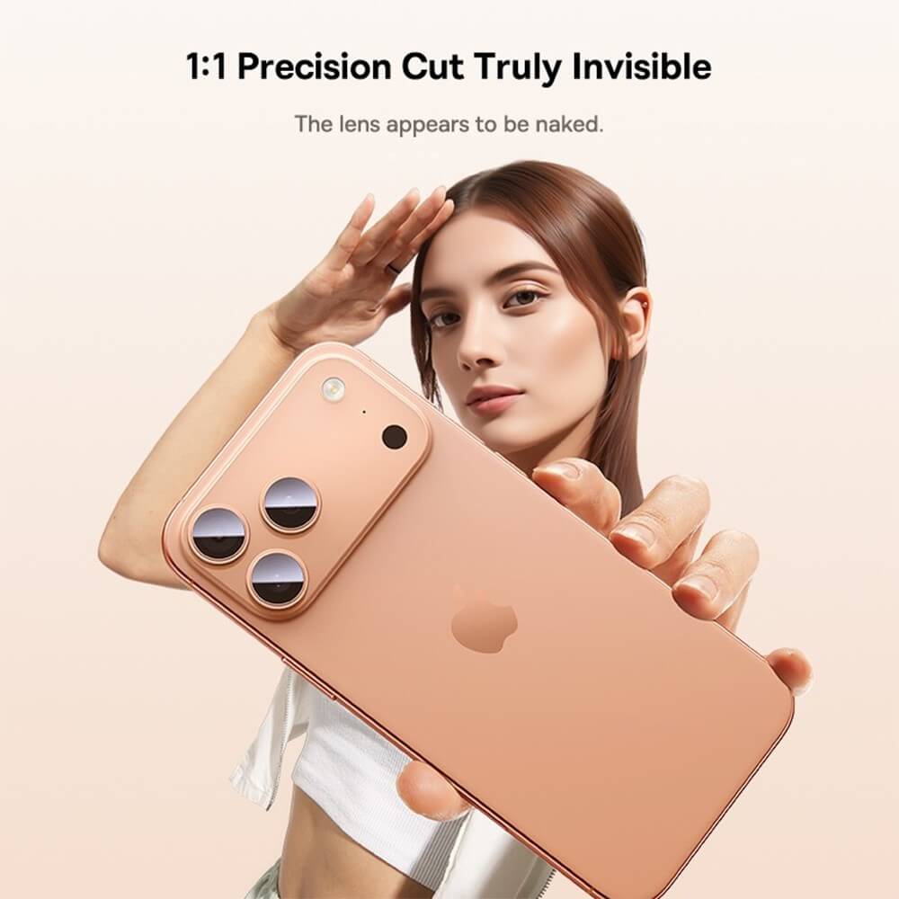 iPhone 17 Pro / 17 Pro Max Back Camera Lens Screen Protector – Corning Series AR Anti-Reflective HD Tempered Glass | Clear, Black, Orange, Silver | Australian Stock