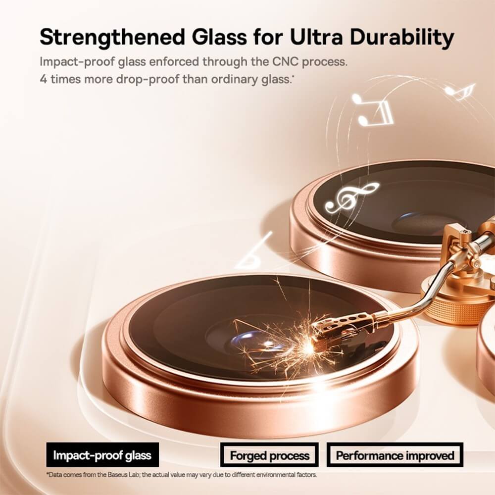 iPhone 17 Pro / 17 Pro Max Back Camera Lens Screen Protector – Corning Series AR Anti-Reflective HD Tempered Glass | Clear, Black, Orange, Silver | Australian Stock