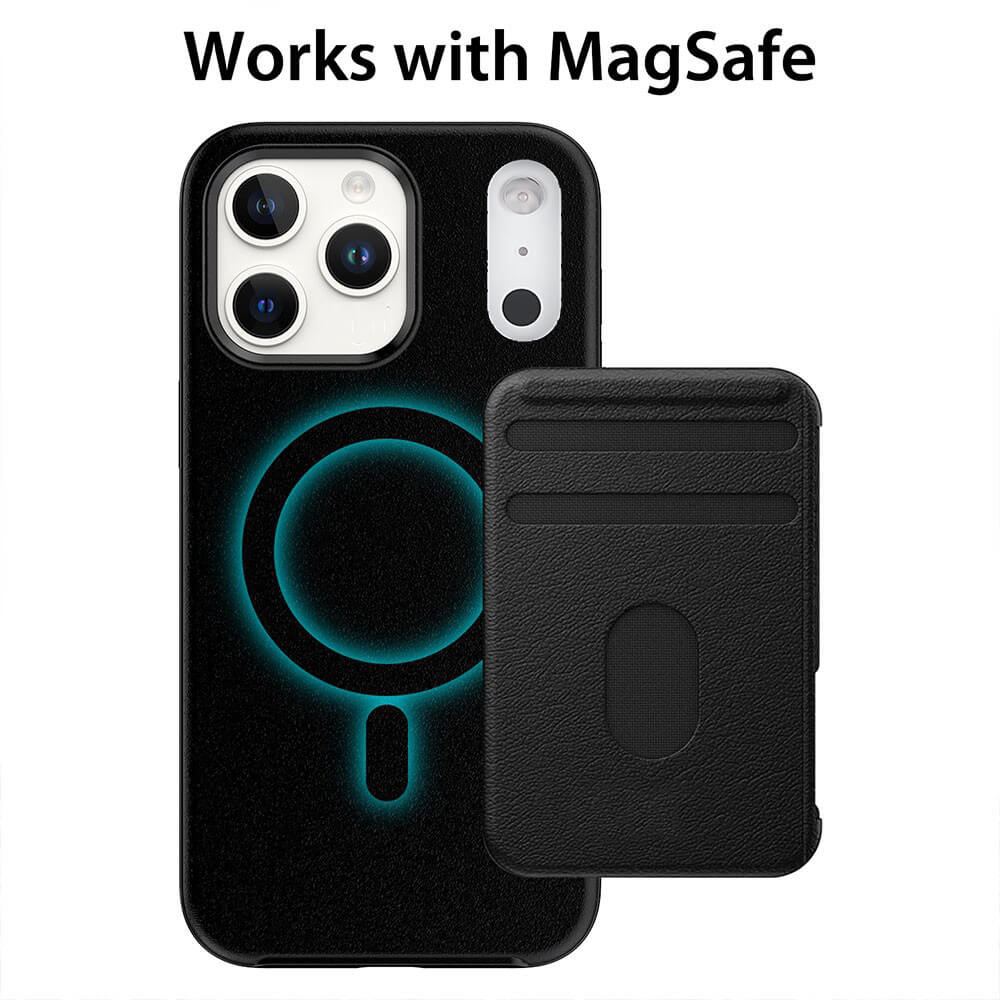 iPhone 17 Pro Max Black Shockproof Rugged Armor Hard Plastic Case Cover with Belt Clip & MagSafe Compatibility – Australian Stock