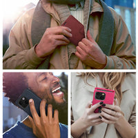 Thumbnail for iPhone 17 Pro Max Wallet Folio Diary Case – Navy (MagSafe Compatibility & Card Slots)