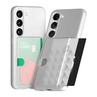 Thumbnail for Samsung Galaxy S24 Compatible Case Cover With Mercury Rail 2 Card - Transparent