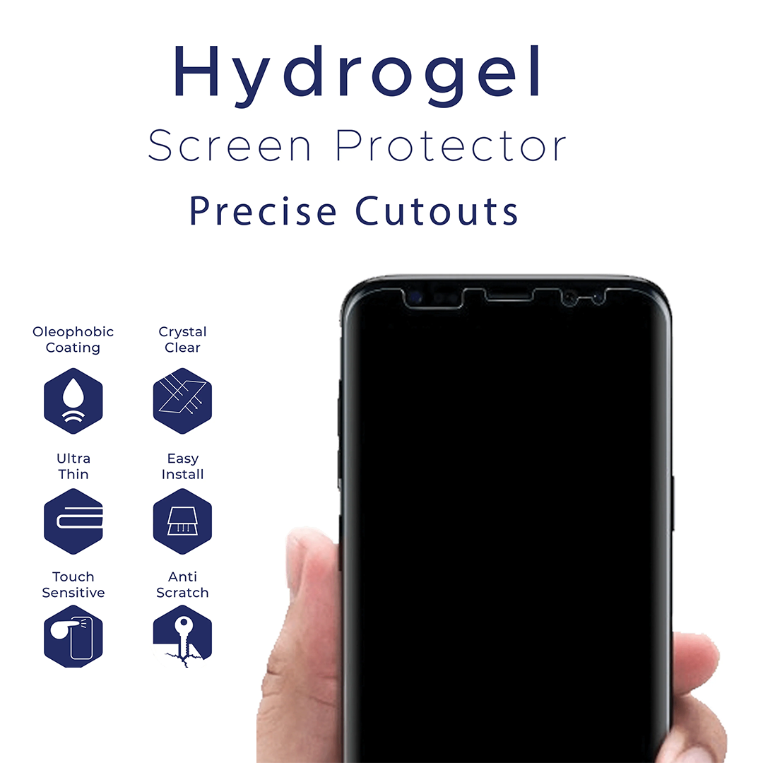 Google Pixel 3 XL Compatible Premium Hydrogel Screen Protector With Full Coverage Ultra HD