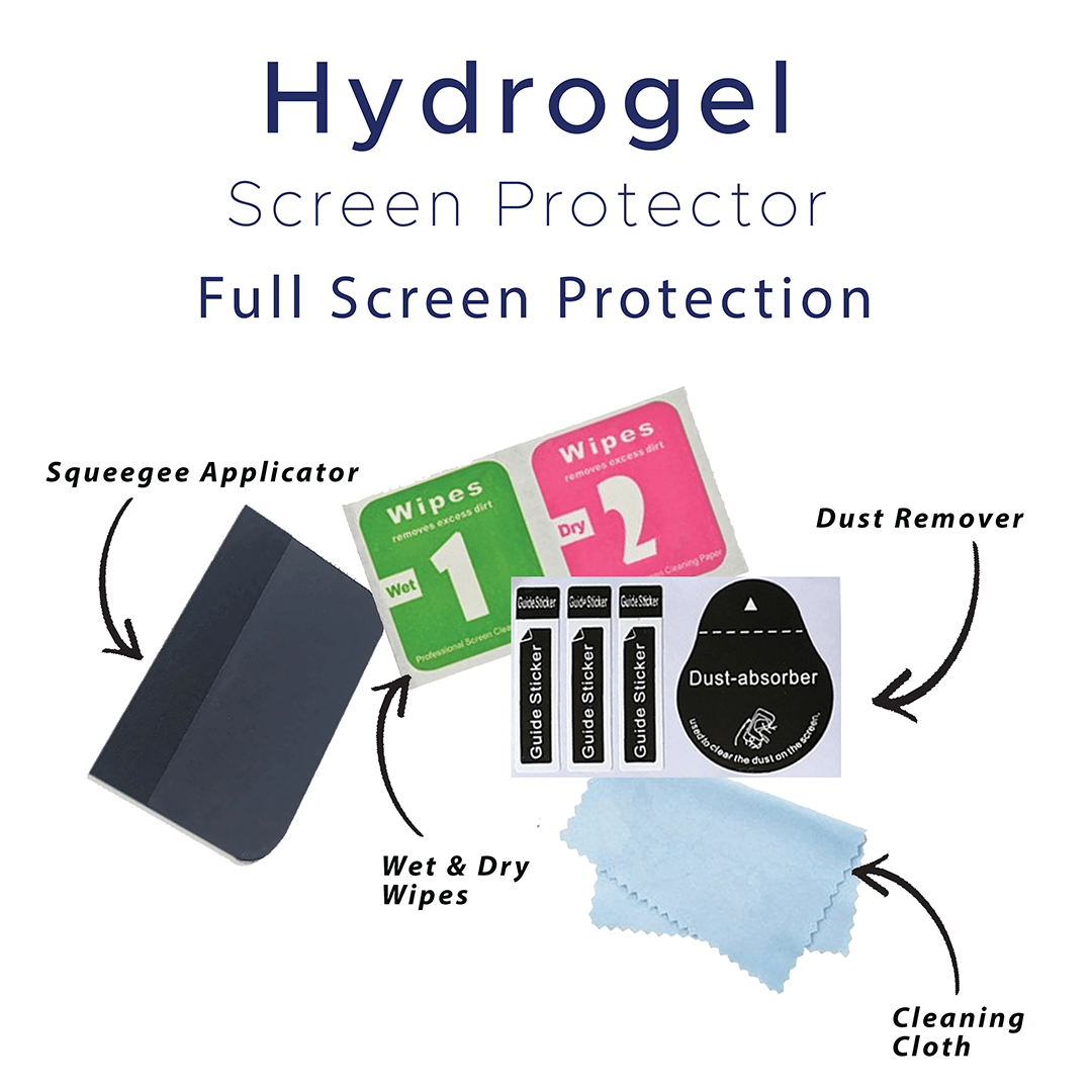 Honor 9A Compatible Premium Hydrogel Screen Protector With Full Coverage Ultra HD