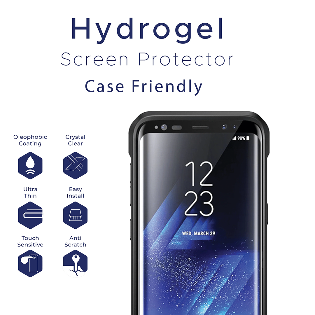 Google Pixel 3 XL Compatible Premium Hydrogel Screen Protector With Full Coverage Ultra HD