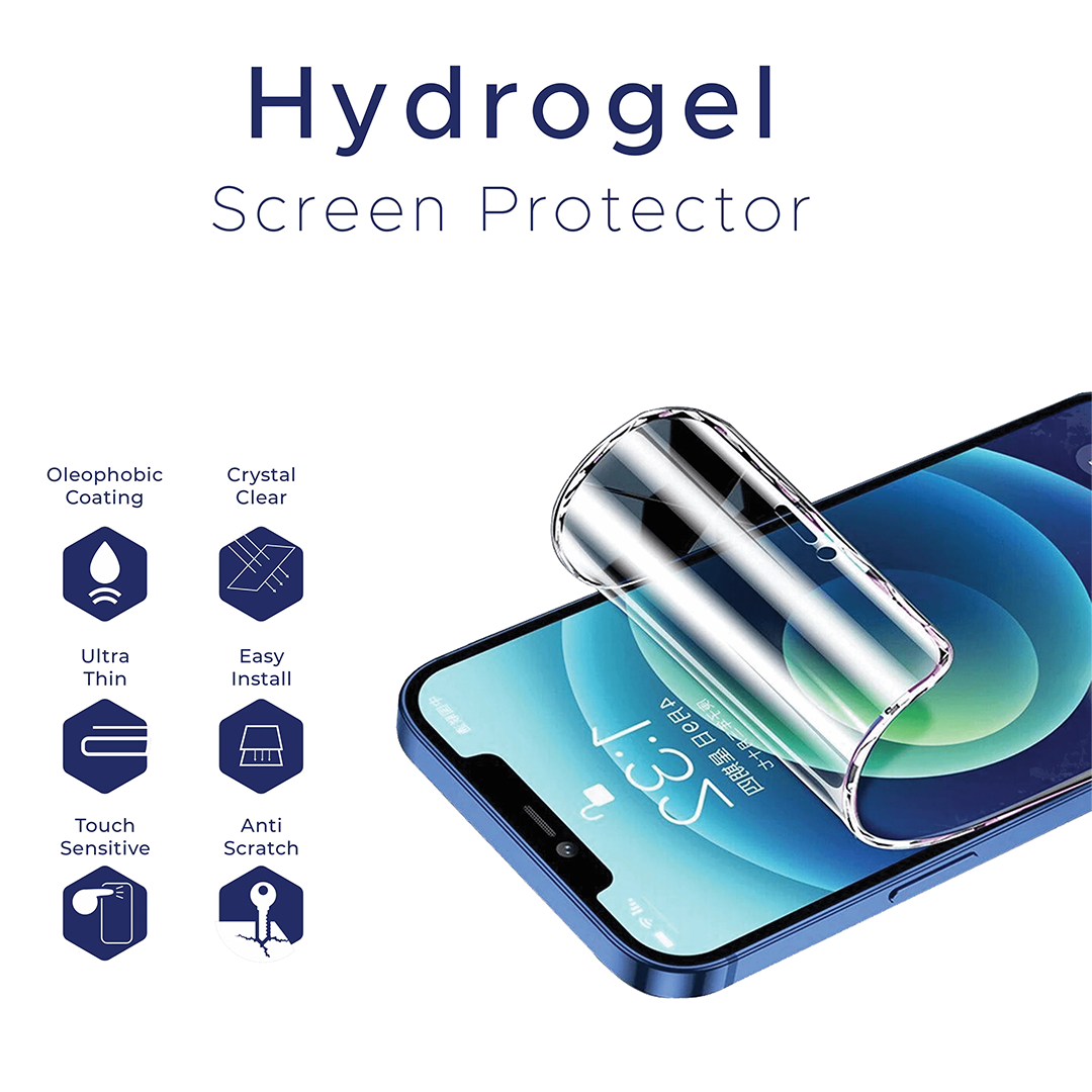 Honor 9A Compatible Premium Hydrogel Screen Protector With Full Coverage Ultra HD