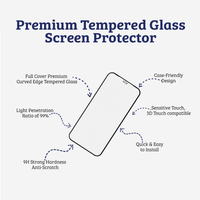 Thumbnail for Ultra Premium 3D Curved Full Coverage Tempered Glass Screen Protector For Samsung Galaxy S9 Plus