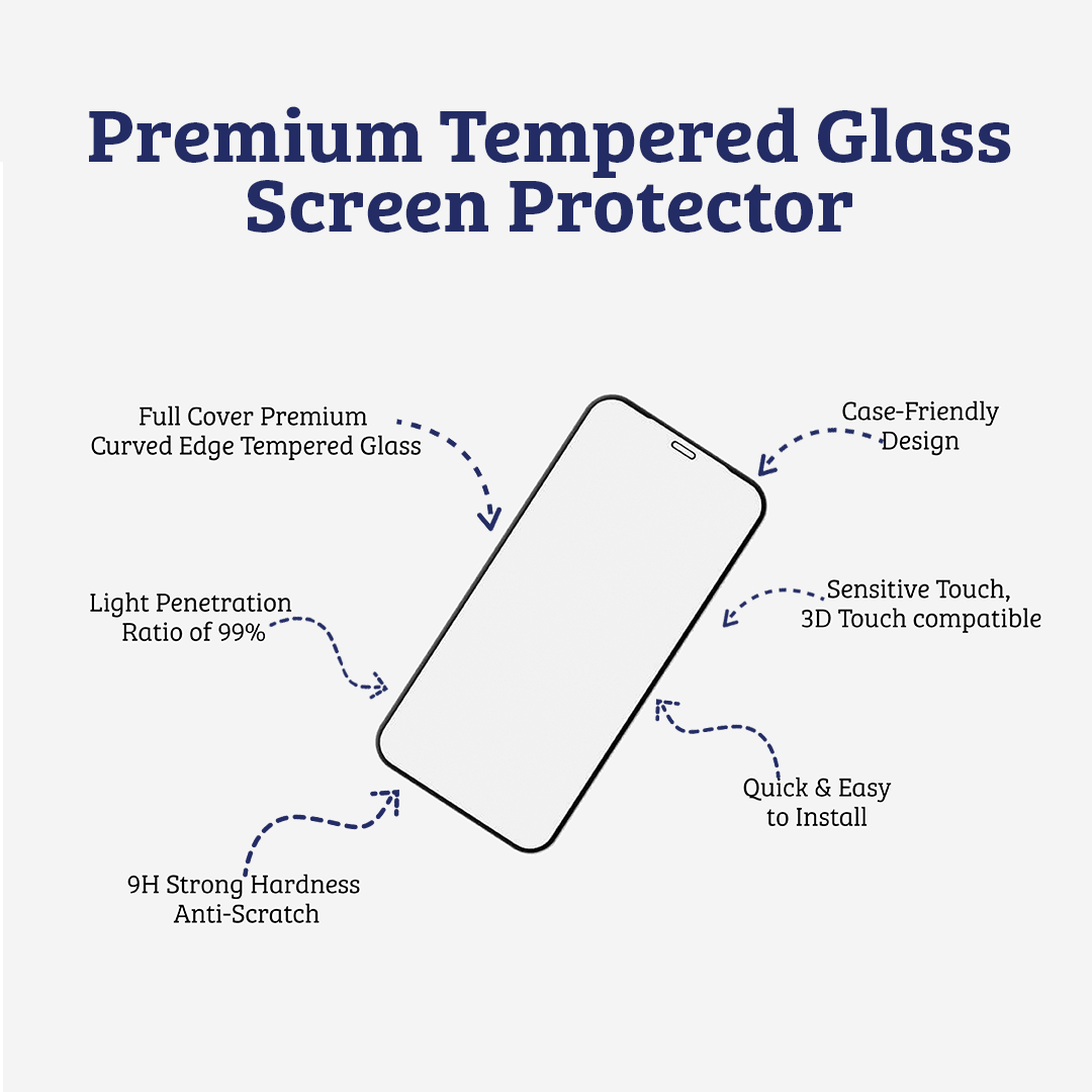 Full Glue Curved Tempered Glass Screen Protector Fit For Samsung Galaxy Note 20 Ultra