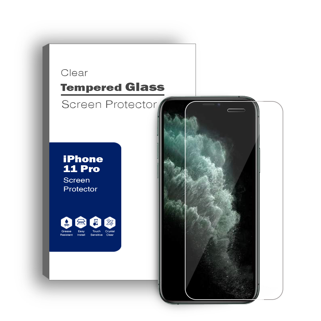 iPhone Series Compatible 2x Tempered Glass Screen Protector