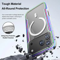 Thumbnail for iPhone 18 Pro Heavy-Duty Armor MagSafe Case Cover - Rose Gold