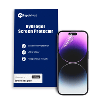 Thumbnail for iPhone 15 Pro Compatible Premium Hydrogel Screen Protector Full Coverage Ultra HD