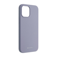 Thumbnail for iPhone 16 Pro Max Soft Silicone Case Cover: Durable, Shock-Proof, Drop-Proof, Smooth Silky Exterior - Lavender Grey