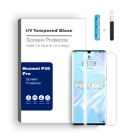 Thumbnail for Huawei P30 Pro Advanced UV Liquid Tempered Glass Screen Protector 
