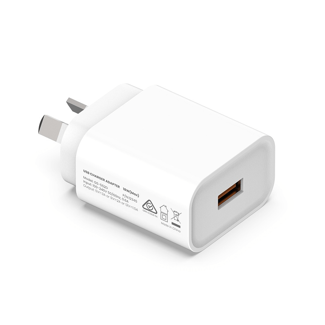 18W PD3.0 USB-A Charging Adapter: Fast and Portable Charging Solution