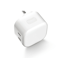 Thumbnail for iQuick NANO Energy 1 35W USB-C Dual Ports Charging Adapter-White