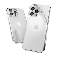 Thumbnail for iPhone 16 Slim Transparent Jelly Case Cover: Lightweight, Non-Slip, Tough Build, MagSafe Compatible