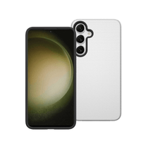 Thumbnail for Samsung Galaxy S24 Plus Compatible Case Cover With Shockproof Rugged Design - Silver