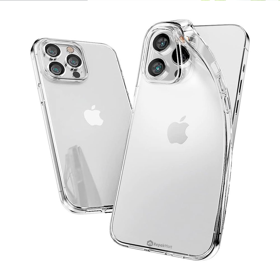 iPhone 16 Plus Slim Transparent Jelly Case Cover: Lightweight, Non-Slip, Tough Build, MagSafe Compatible
