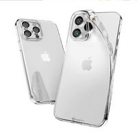 Thumbnail for iPhone 16 Plus Slim Transparent Jelly Case Cover: Lightweight, Non-Slip, Tough Build, MagSafe Compatible