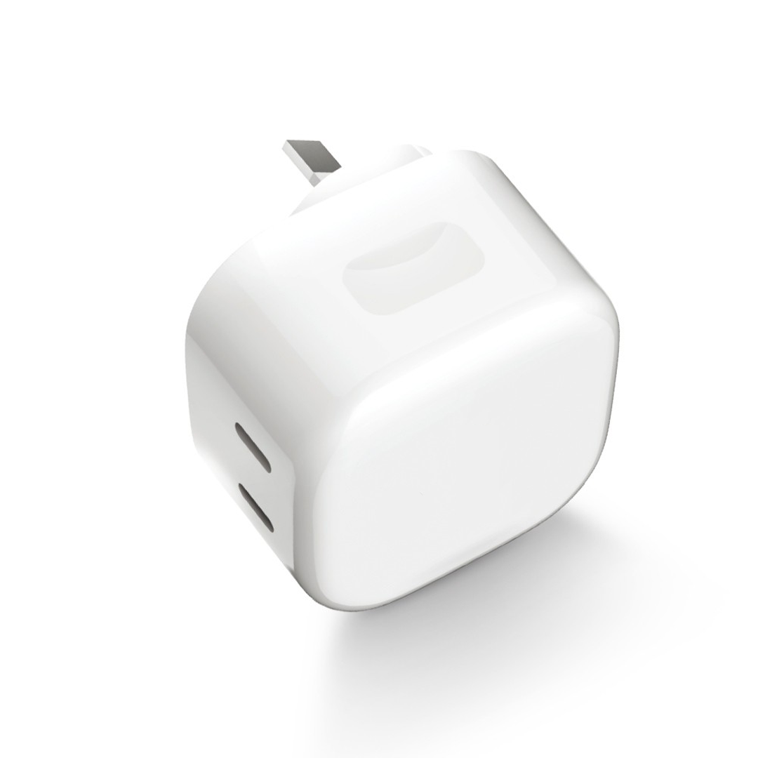 35W Dual USB C Charger - Fast Wall Charger - Compatible with Quick Charging for various devices.