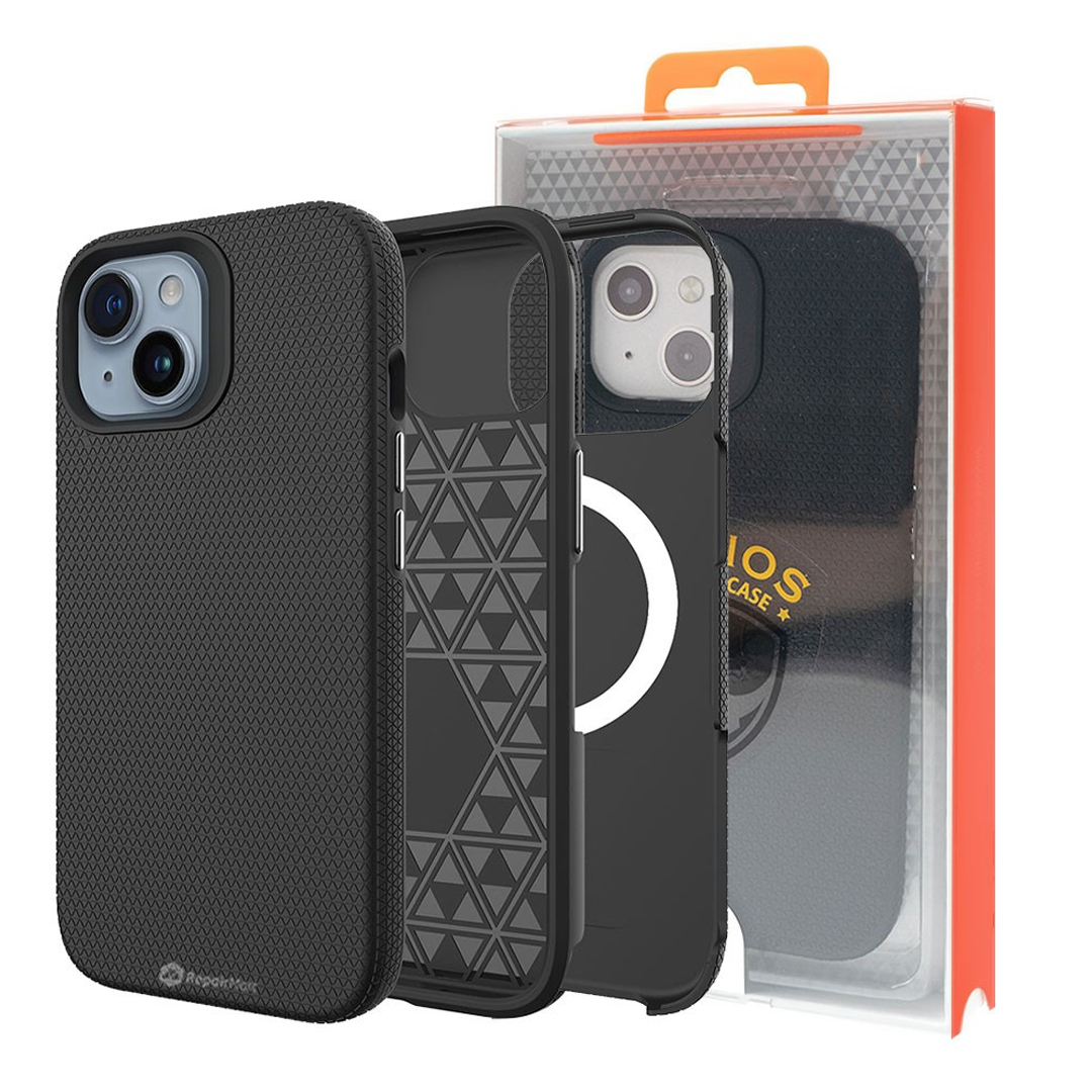 iPhone 11 Compatible Case Cover With Shockproof Rugged - Black