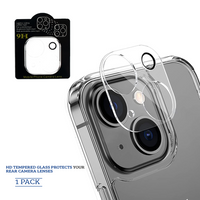 Thumbnail for iPhone 15 / iPhone 15 Plus Tempered Glass Compatible For Back Camera Lens HD