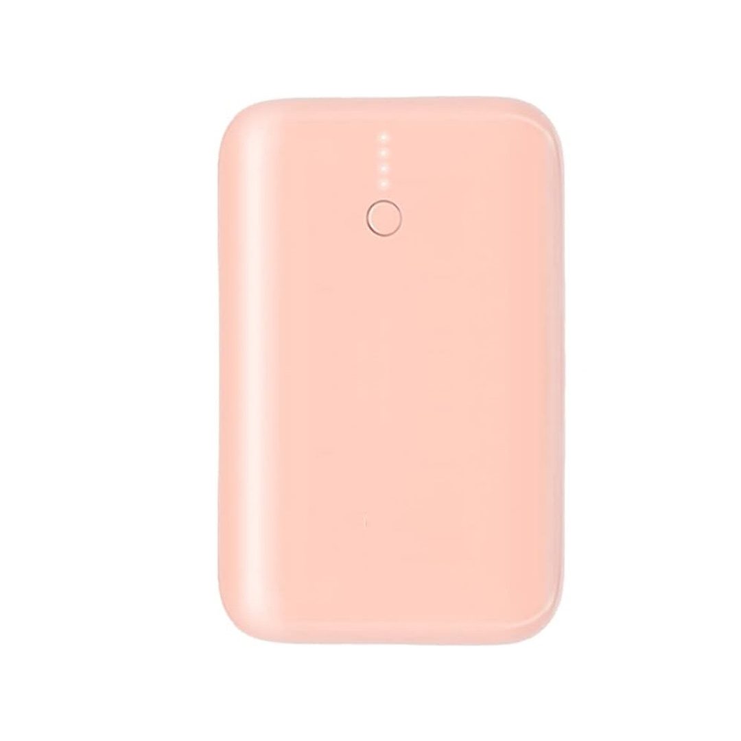 Cute Mini Portable Charger Power Bank Of 10000mAh 22.5W - Pink