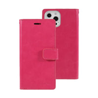 Thumbnail for iPhone 13 Pro Max Compatible Case Cover With Double Flip Wallet - HotPink
