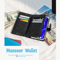 Thumbnail for iPhone 15 Compatible Case Cover With Mansoor Diary Stylish and Functional Protection - Navy