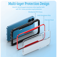 Thumbnail for iPhone 15 Pro Compatible Case Cover With Shockproof Armor Heavy-Duty - Blue