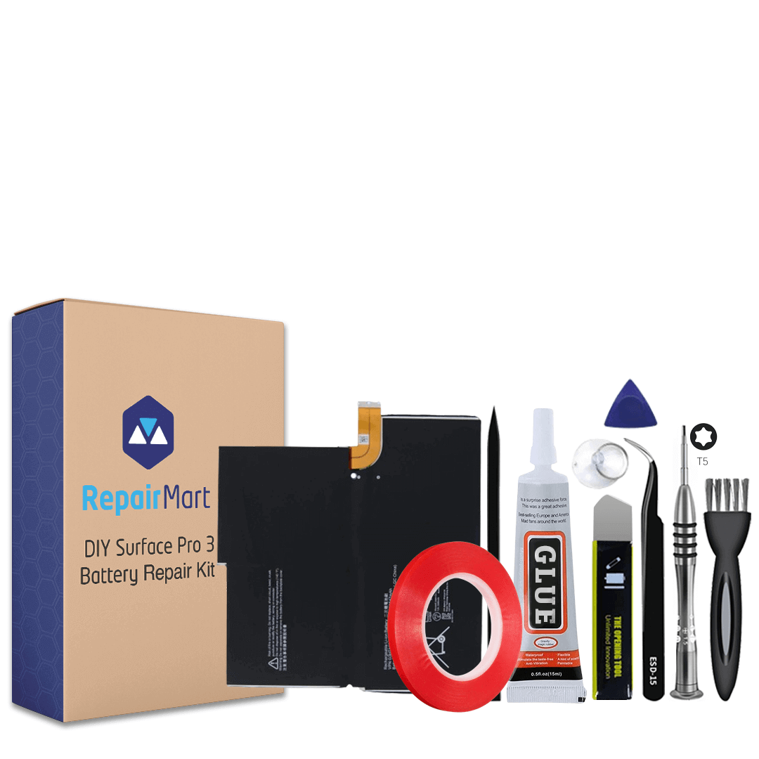 Fit For Microsoft Surface Pro 3 Compatible Battery Replacement Assembly + Repair Kit