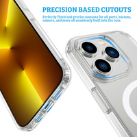 Thumbnail for iPhone 13 Pro Compatible Case Cover With High Quality Acrylic+TPU Hybrid Transparent And Compatible With MagSafe Technology