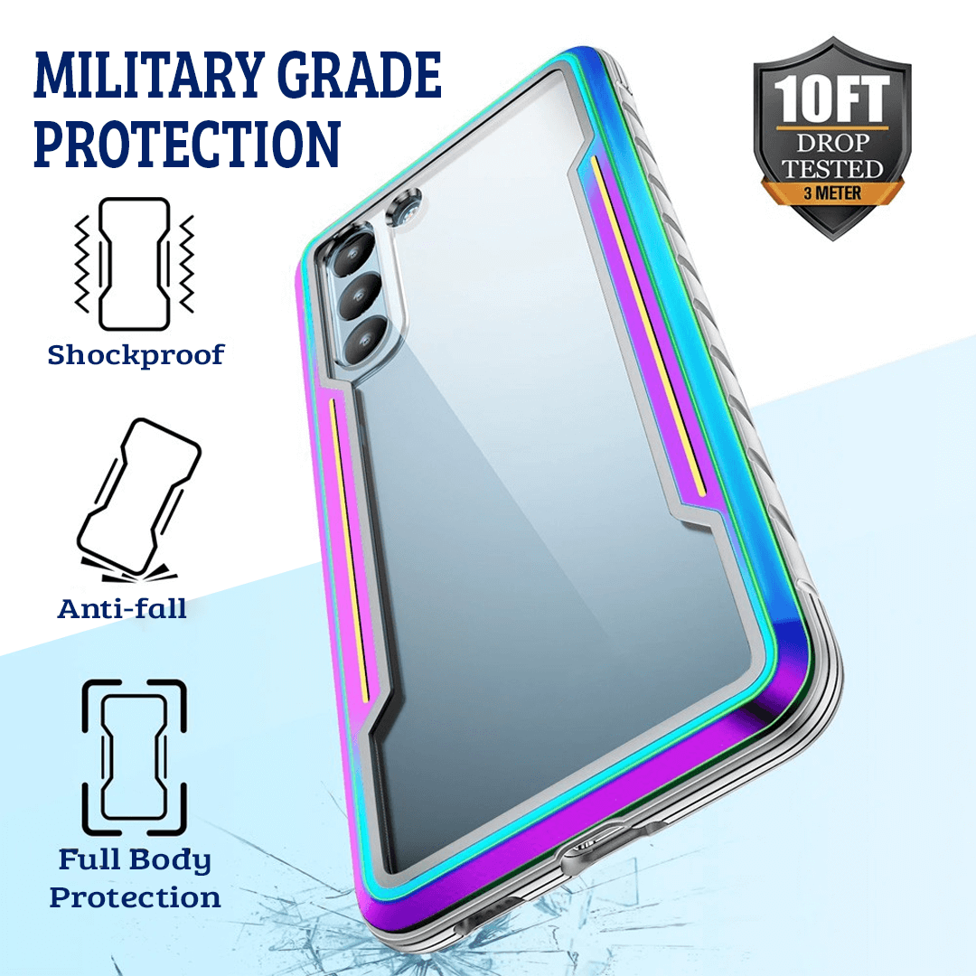 Samsung Galaxy S24 Compatible Case Cover With Shockproof Heavy Duty Armor- Black