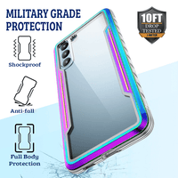 Thumbnail for Samsung Galaxy S24 Compatible Case Cover With Shockproof Heavy Duty Armor- Black