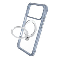 Thumbnail for iPhone 17 Pro Max Magnetic Ring Kickstand Protective Case with Clear Back & Shock Absorption