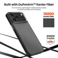 Thumbnail for iPhone 17 Pro Max Armour Xtreme Soft TPU Kevlar Case Cover with MagSafe Compatibility