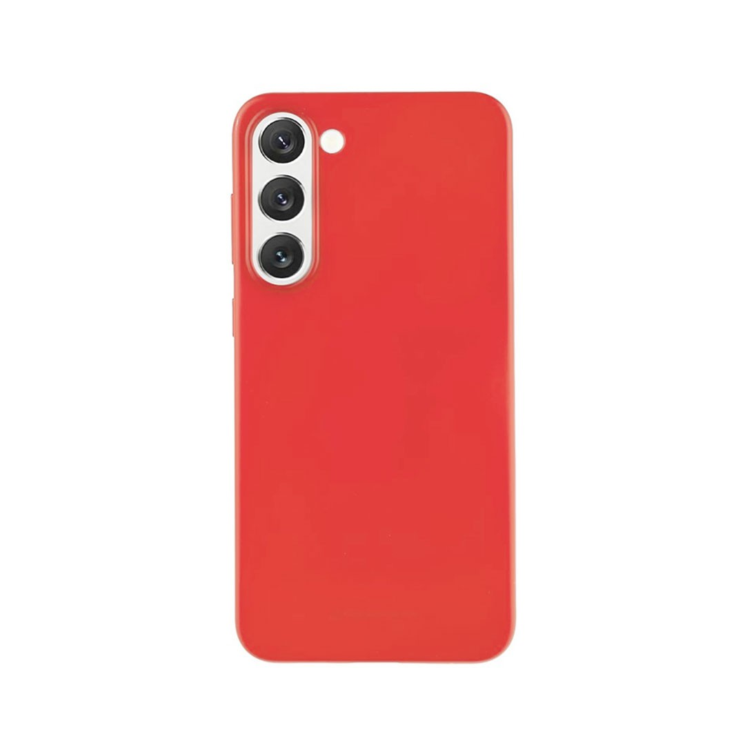 Samsung Galaxy S24 Plus Compatible Case Cover With Soft Feeling Jelly - Red