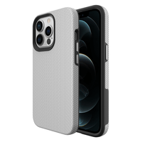 Thumbnail for iPhone 13 Compatible Shockproof Hardy Case Cover - Silver