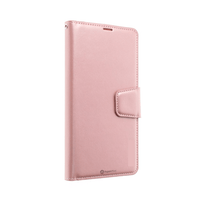 Thumbnail for iPhone 15 Pro Compatible Case Cover With PU Flip Leather Wallet - Rose Gold