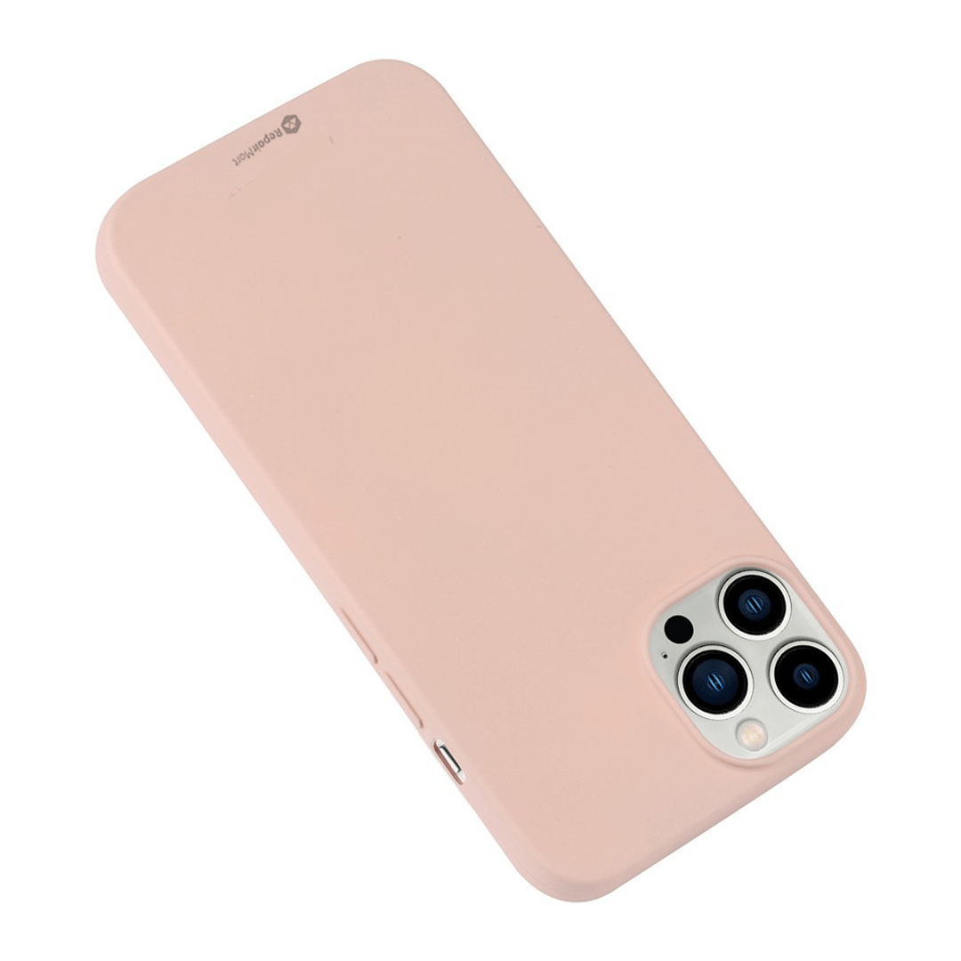 iPhone 15 Plus Case Cover Compatible With Soft Jelly And TPU Protection - Pink Sand